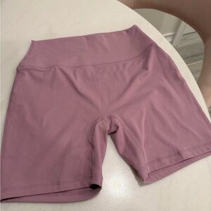 SET Active Mauve High-Rise Bike Shorts